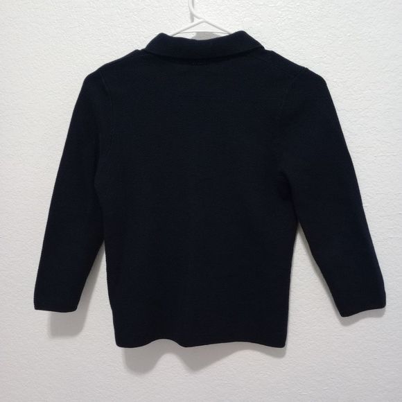 Zara Kid Boy Knit Sweater / Cardigan dark navy size 9 ~ 134cm - Picture 11 of 11